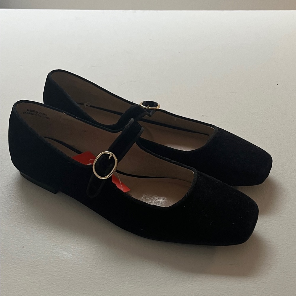 Joe Fresh Black Mary Jane Flats